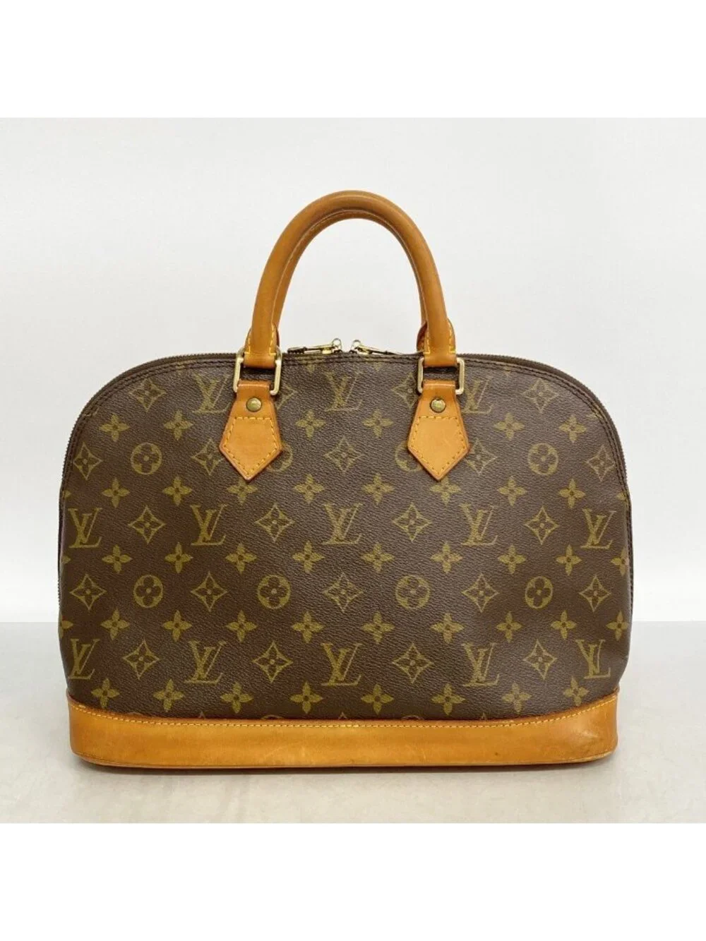 Louis Vuitton Handbag Monogram Alma Brown